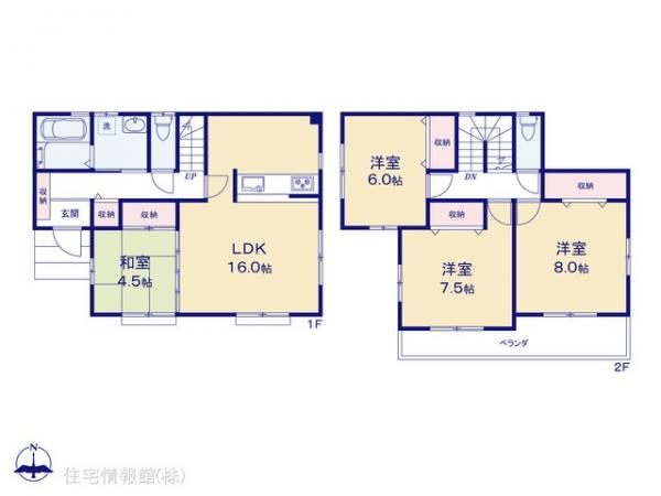 中古戸建 埼玉県川越市大字的場 JR川越線笠幡駅 2,980万円