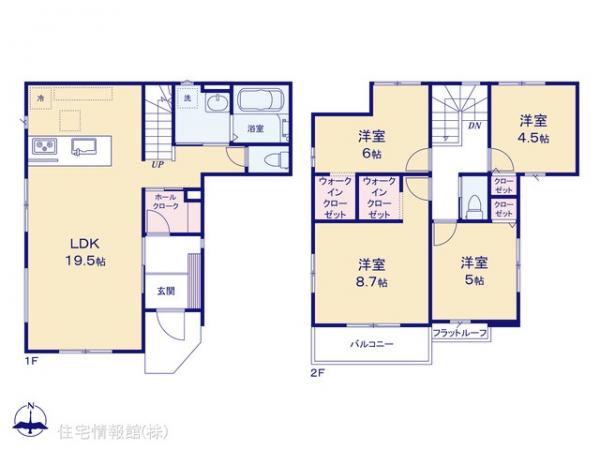 新築戸建 東京都板橋区赤塚７丁目1101-12 東武東上線下赤塚駅 8,099万円