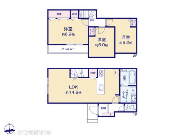 新築戸建 神奈川県横浜市中区本牧間門22-6 JR根岸線根岸駅 4,480万円