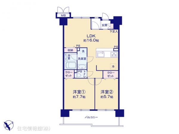 中古マンション 東京都調布市国領町３丁目6-1 京王線国領駅 6,599万円