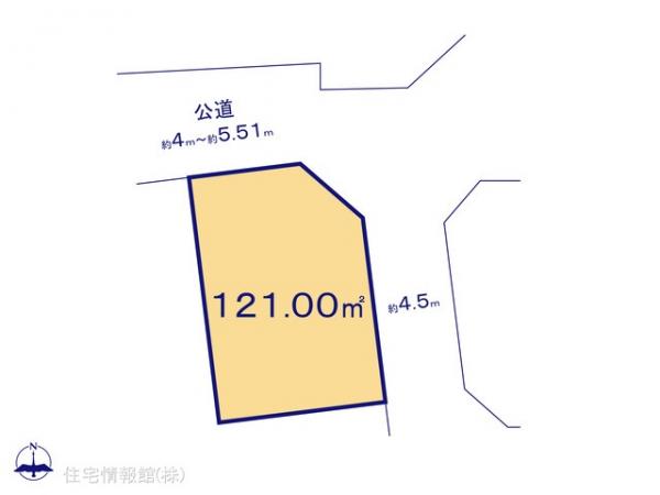 土地 埼玉県さいたま市岩槻区府内２丁目41 東武野田線岩槻駅 1,840万円