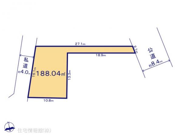 土地 千葉県松戸市古ケ崎2467-5 JR常磐線（上野〜取手）松戸駅 2,499万円