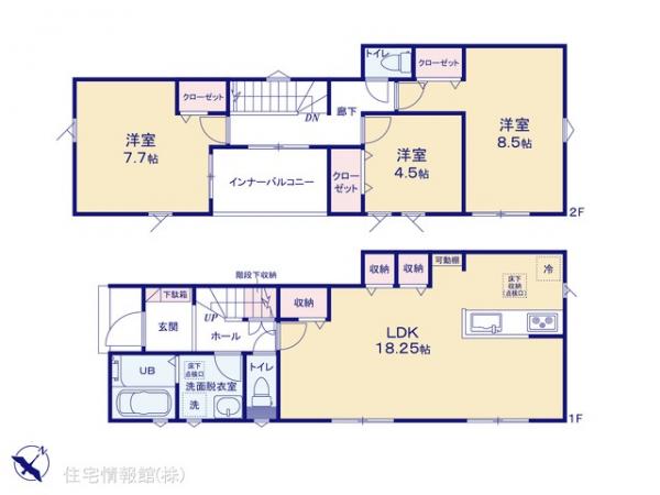 新築戸建 埼玉県さいたま市西区大字佐知川326-3 JR京浜東北線大宮駅 3,999万円