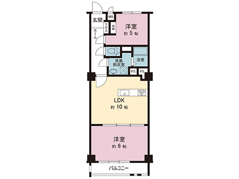 中古マンション 大和市林間２丁目 小田急江ノ島線南林間駅 2,180万円