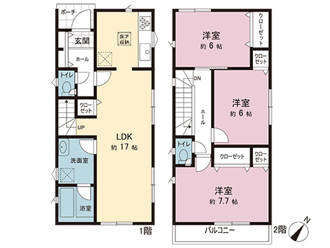 新築戸建 小田原市飯田岡 伊豆箱根鉄道大雄山線飯田岡駅 2,580万円