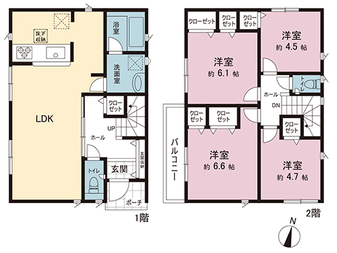 新築戸建 藤沢市城南２丁目 JR東海道本線(東京〜熱海)辻堂駅 3,980万円