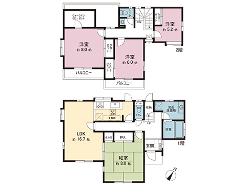 中古戸建 柏市花野井 つくばエクスプレス柏の葉キャンパス駅 2,880万円