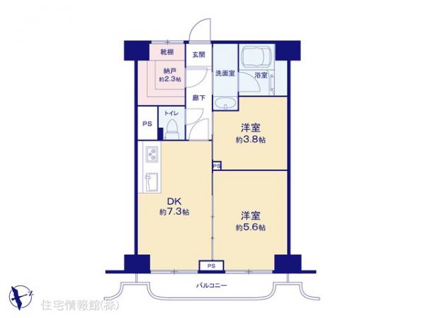 中古マンション 東京都板橋区赤塚新町２丁目7-17 有楽町線地下鉄赤塚駅 2,580万円