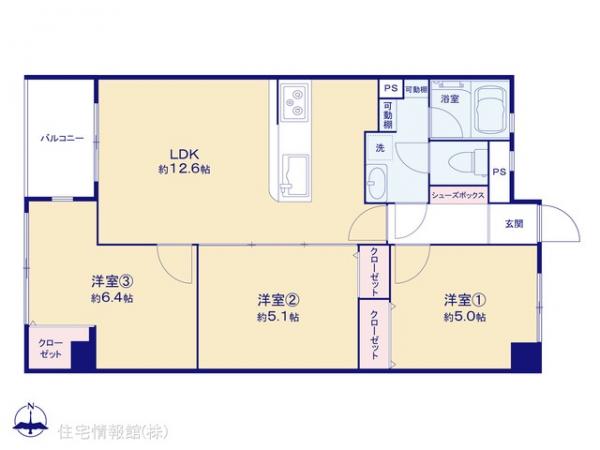 中古マンション 神奈川県横浜市港南区野庭町665-1 横浜市営地下鉄ブルーライン上永谷駅 2,199万円