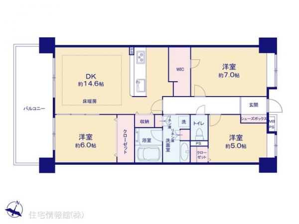 中古マンション 千葉県松戸市根木内11-11 千代田常磐線北小金駅 3,630万円