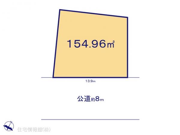 土地 東京都福生市本町60-4 JR青梅線福生駅 5,800万円
