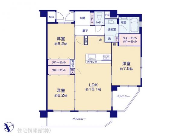 中古マンション 神奈川県川崎市多摩区菅稲田堤１丁目5-2 JR南武線稲田堤駅 5,499万円
