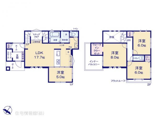 新築戸建 埼玉県桶川市坂田西２丁目2-7 JR高崎線桶川駅 4,680万円