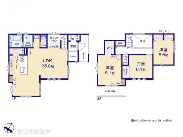新築戸建 埼玉県桶川市坂田西２丁目2-7 JR高崎線桶川駅 4,380万円