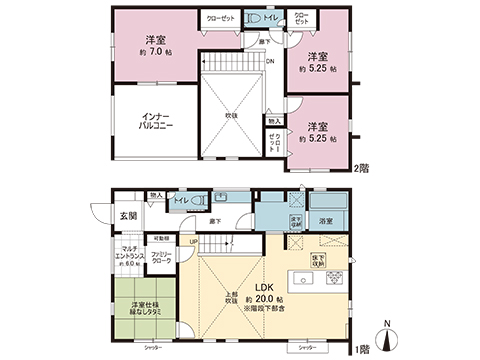 新築戸建 横浜市金沢区東朝比奈２丁目 京急逗子線六浦駅 5,580万円