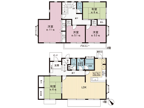 中古戸建 町田市本町田 JR横浜線古淵駅 4,699万円