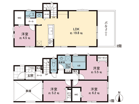 新築戸建 横浜市金沢区東朝比奈３丁目 京急逗子線六浦駅 4,680万円