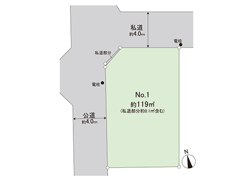 土地 八王子市横川町 JR中央線西八王子駅 2,580万円