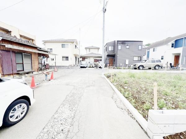 八王子市横川町 土地 前面道路含む現地写真