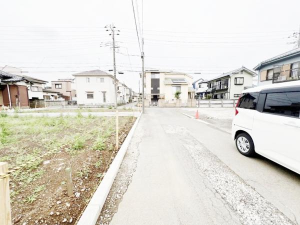 八王子市横川町 土地 前面道路含む現地写真