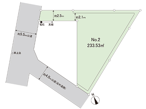 土地 町田市山崎町 小田急線町田駅 2,480万円