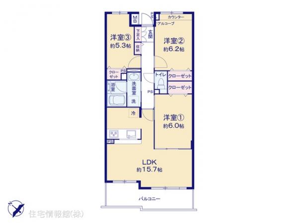 ヴィルヌーブ川越 