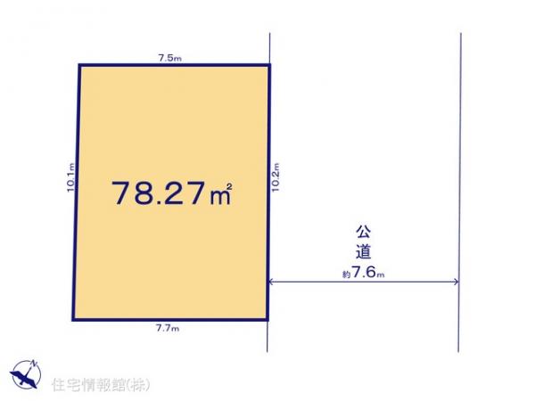 土地 千葉県市川市稲荷木３丁目1000-10 JR中央・総武線本八幡駅 3,880万円