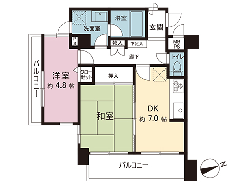 中古マンション 相模原市南区相武台１丁目 小田急線相武台前駅 1,580万円