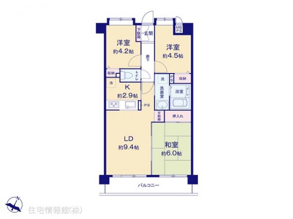 中古マンション 東京都多摩市山王下１丁目5-3 京王相模原線京王多摩センター駅 3,780万円