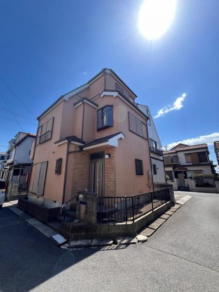 越谷市大字恩間 中古戸建 前面道路含む現地写真