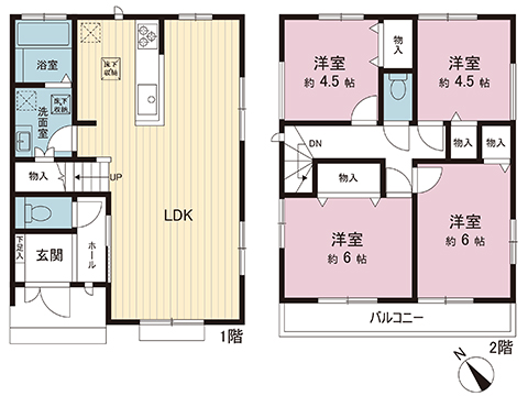 中古戸建 茅ヶ崎市甘沼 JR相模線香川駅 3,698万円