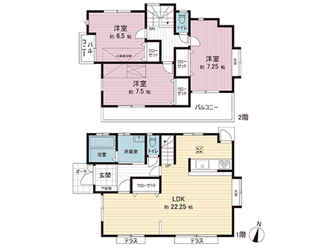 中古戸建 あきる野市下代継 JR五日市線秋川駅 2,780万円