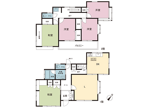 中古戸建 千葉市中央区松ケ丘町 京成千原線大森台駅 2,180万円