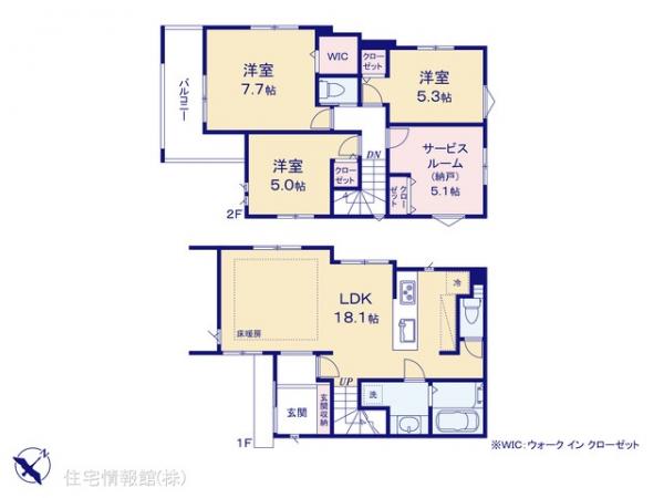 新築戸建 神奈川県鎌倉市津西１丁目4-35 湘南モノレール片瀬山駅 5,480万円