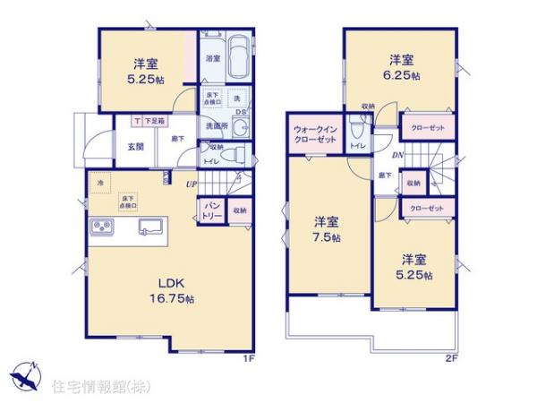 新築戸建 埼玉県和光市南１丁目22 東武東上線成増駅 5,299万円