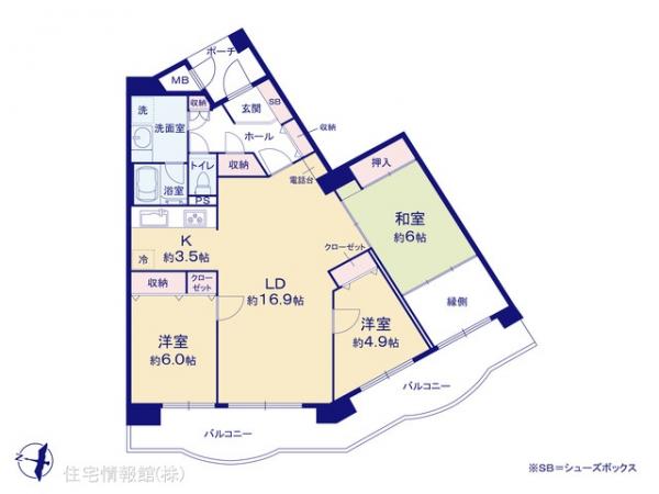 中古マンション 神奈川県厚木市飯山南５丁目4-1 小田急線本厚木駅 1,690万円
