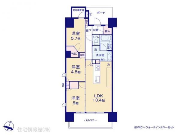 中古マンション 埼玉県さいたま市中央区上落合９丁目4-11 JR高崎線大宮駅 7,980万円