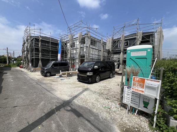 宇都宮市東町 戸建 前面道路含む現地写真