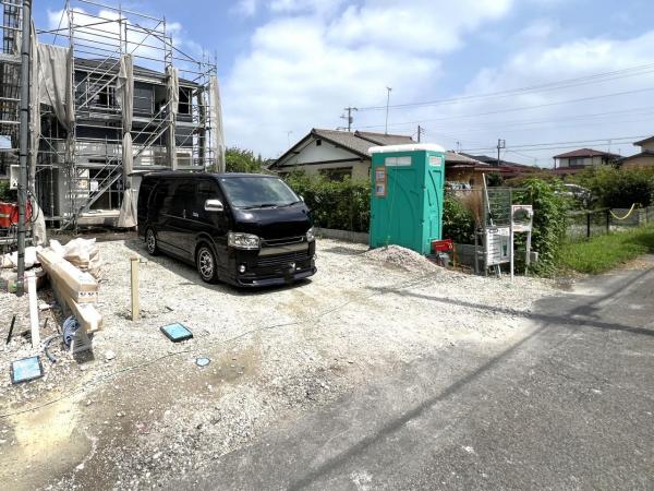 宇都宮市東町 戸建 前面道路含む現地写真