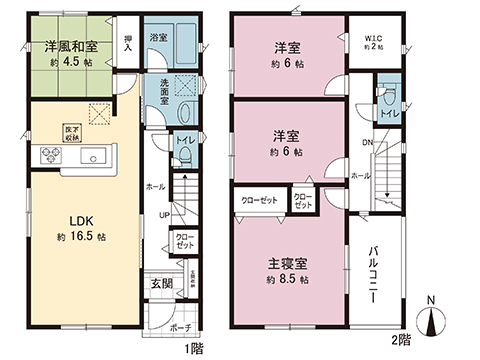 新築戸建 宇都宮市東町 JR東北本線 (宇都宮線）宇都宮駅 2,790万円