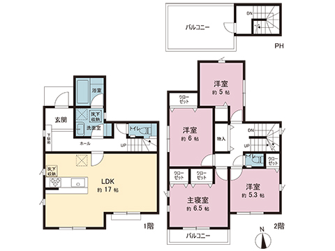 新築戸建 横浜市戸塚区上矢部町 横浜市営地下鉄ブルーライン踊場駅 4,298万円