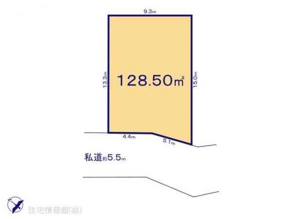 土地 神奈川県横浜市鶴見区梶山２丁目413-37 JR京浜東北線鶴見駅 4,480万円