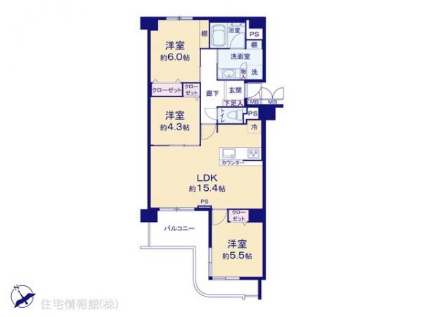 中古マンション 埼玉県戸田市本町５丁目2-20 JR埼京線戸田公園駅 5,099万円