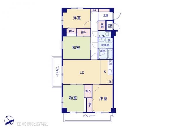 中古マンション 千葉県流山市向小金１丁目239-12 千代田常磐線南柏駅 1,980万円