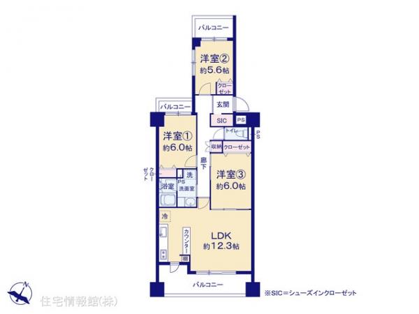 中古マンション 埼玉県ふじみ野市市沢３丁目 東武東上線ふじみ野駅 3,980万円
