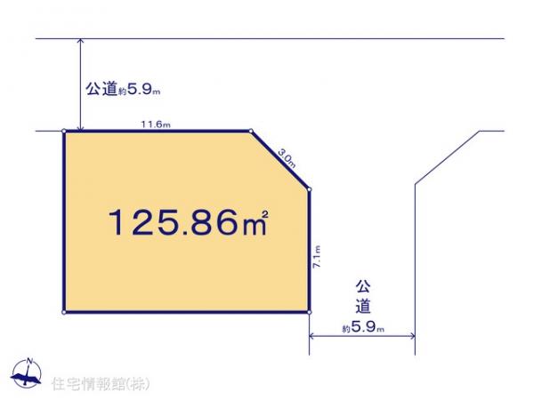 土地 埼玉県北足立郡伊奈町内宿台５丁目50 埼玉新都市交通伊奈線内宿駅 2,348万円