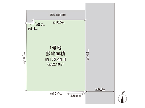 土地 宇都宮市中戸祭町 東武宇都宮線東武宇都宮駅 2,190万円