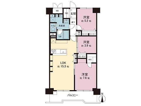 中古マンション 大田区大森東１丁目 京急本線平和島駅 7,199万円
