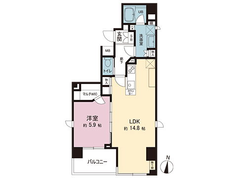 中古マンション 大田区大森北１丁目 JR京浜東北線大森駅 7,499万円