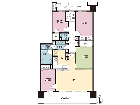 中古マンション 府中市東芝町 JR武蔵野線北府中駅 5,799万円